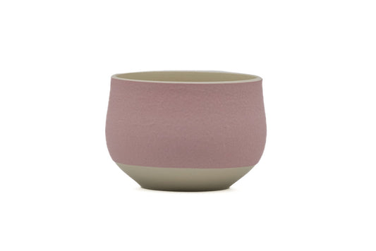Japanese Teacup - ÌÕÏɸG Tosen Kiln - Matte Pink Yunomi - 120ml