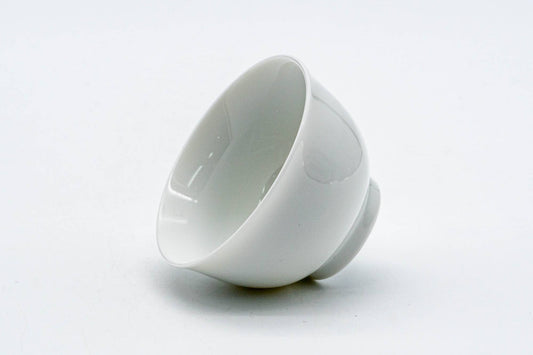 Japanese Teacup - White Porcelain Mino-yaki Yunomi - 60ml