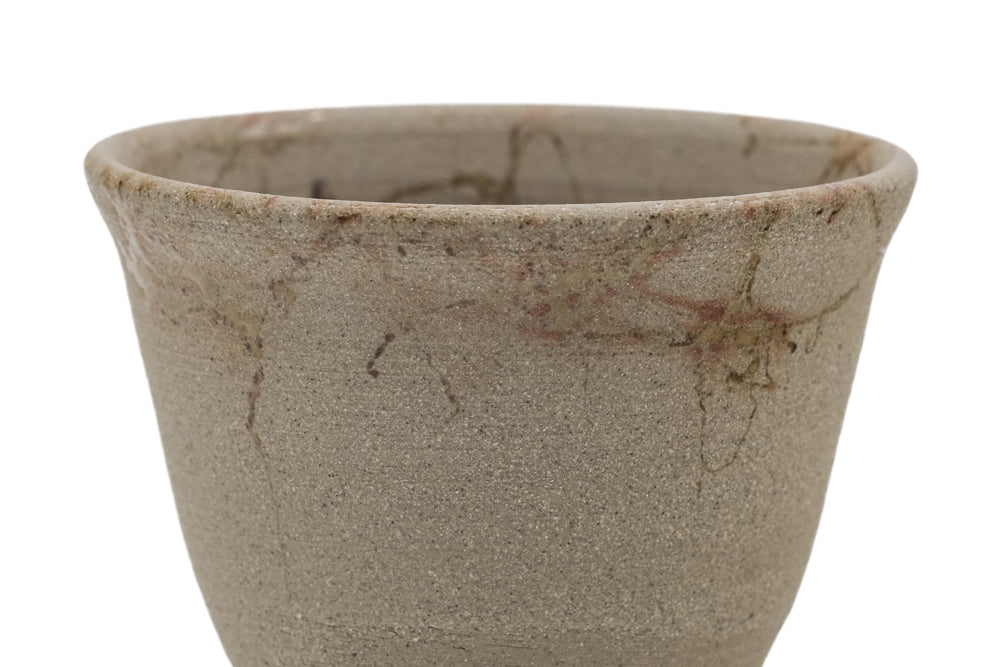 Japanese Teacup - ¹ȴ¨ÈÊ Tanikawa Jin - Mogake Yakishime Tokoname Senchawan - 40ml
