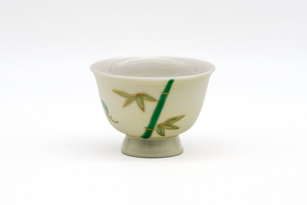 Japanese Teacup - ‚}Ԫ Õæ×ô·ò Kuramoto Masao - Sh¨­chikubai Senchawan - 40ml